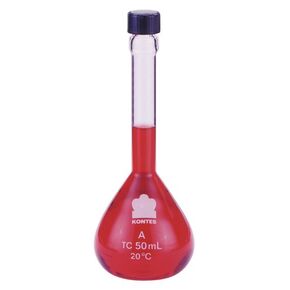 Kimble Chase KIMAX 621600-1000 Borosilicate Glass Volumetric Flask, 330 ml Capacity in Saudi Arabia