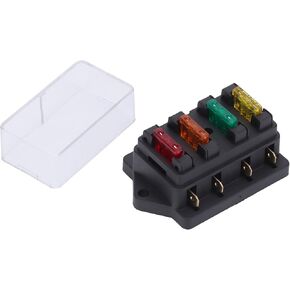 4 Way Blade Holder Box with 4pcs for 12V-24V Auto Car Marine Boat in Saudi Arabia