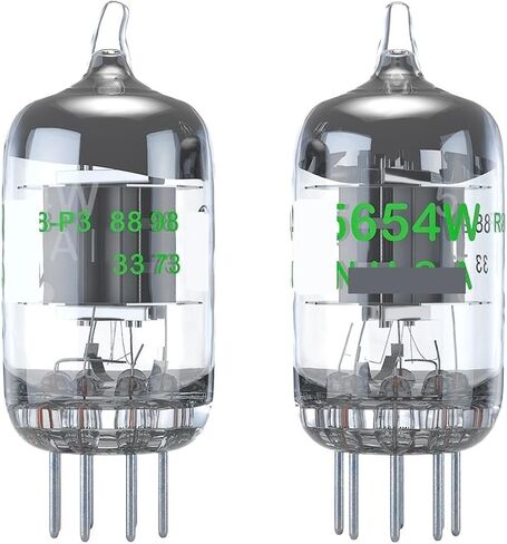 2 PCS 5654W أنبوب الفراغ 7 نسخة ترقية ، مناسبة لـ 6AK5 6J1 6J1P EF95 أنبوب مقترن in Saudi Arabia
