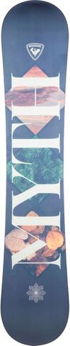Rossignol Women's Myth Durable Lightweight Wood Fiberglass All-Mountain Freestyle Snowboard in Saudi Arabia