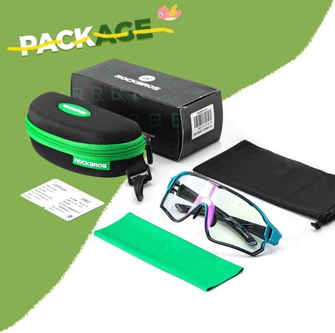 Rockbros Photochromic Sports Kids Hangsings for Boys Girls Kids Youth MTB ركوب الدراجات الشمسية للأطفال الذين تتراوح أعمارهم بين 8 و 14 عامًا in Saudi Arabia