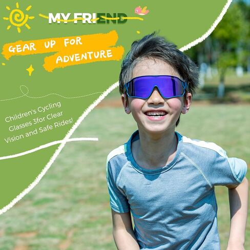 Rockbros Photochromic Sports Kids Hangsings for Boys Girls Kids Youth MTB ركوب الدراجات الشمسية للأطفال الذين تتراوح أعمارهم بين 8 و 14 عامًا in Saudi Arabia