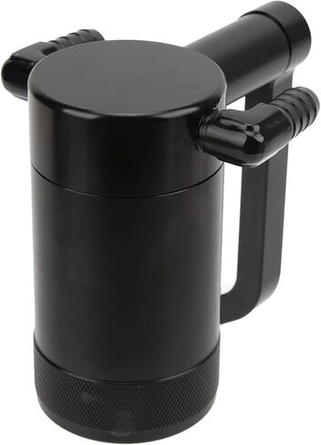 6.4L Black Billet Aluminium Catch CAN مع استبدال القوس لـ 300 2011-2021 in Saudi Arabia