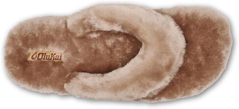 Olukai Kipe'a Heu Sandal Sandal Slippers ، وأشرطة مطلية بالضيق والراحة المريحة ، ونصوص مطاطية متينة للارتداء طوال اليوم ، وسببي ولطيف تان/تان ، 9 ، 9 in Kuwait