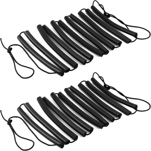 Qwork High Jump Training Equipment ، 2 Pack 9.9 Ft Bungee Consbar ، Bar Gymnastics Pare ، لممارسة الوثب العالي ، حانات الجمباز في مجال المسار والميدان in Saudi Arabia