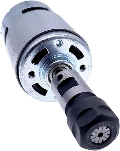 1 بدلة DC Motor RS775 محرك المغزل 12V/24V 15000R PWM Controller ER11 5MM/Spring 3.175mm Bracket 45mm 775 (مجموعة من 4 24V) in Kuwait