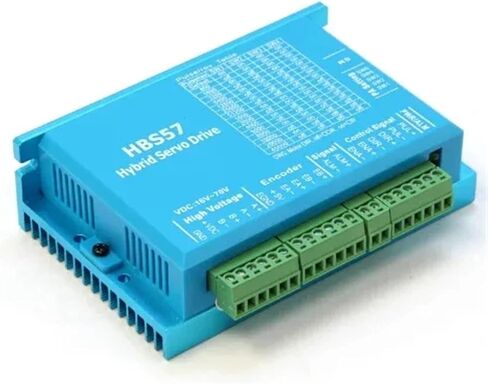 KIT NEMA23 حلقة مغلقة خطوة Servo Motor + HBS57 DRIVER KIT 2.2N.M مع تشفير 1000 خطوط 57EBP98ALC-TFA + HBS57 in Kuwait