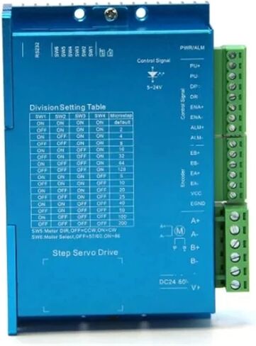 KIT NEMA23 حلقة مغلقة خطوة Servo Motor + HBS57 DRIVER KIT 2.2N.M مع تشفير 1000 خطوط 57EBP98ALC-TFA + HBS57 in Kuwait