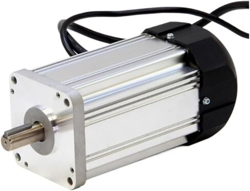 80 مم 310V 1200W 4000 دورة في الدقيقة الجهد العالي DC المحرك بدون فرش 80BL180S120-3140TK0 in Kuwait