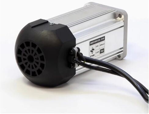 80 مم 310V 1200W 4000 دورة في الدقيقة الجهد العالي DC المحرك بدون فرش 80BL180S120-3140TK0 in Kuwait