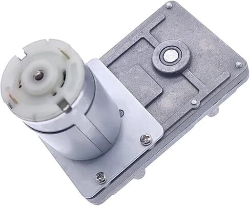 20-157RPM Worm Gear Motor 12V مخفض DC عزم الدوران العزم الكهربائي الحركية المعدنية القفل العكسي للذات لمعدات الأتمتة (12 فولت 120 دورة في الدقيقة) in Kuwait