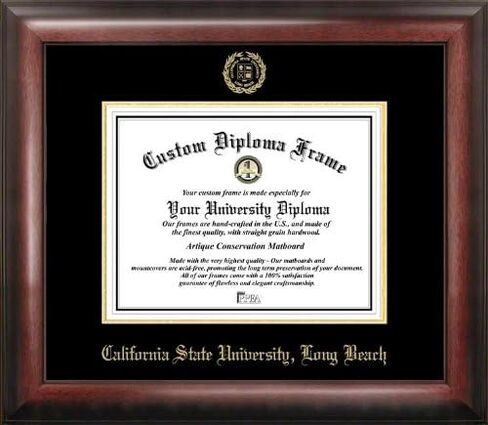 Campus Images Cal State Long Beach 11w x 8.5h Executive Diploma Frame in Saudi Arabia
