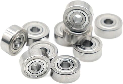 10pcs S 623 ZZ كرة مقاوم للصدأ محمل 3 × 10 × 4 مم ABEC-7 623ZZ BALL in Saudi Arabia