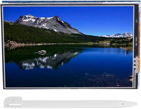وحدة شاشة LCD 3.5 بوصة 480 × 320 دقة الدعم HD لـ & Mega 2560 لوحة DIY ، اللمس/لا تعمل باللمس (مع لوحة اللمس) in Saudi Arabia