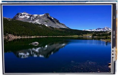 وحدة شاشة LCD 3.5 بوصة 480 × 320 دقة الدعم HD لـ & Mega 2560 لوحة DIY ، اللمس/لا تعمل باللمس (مع لوحة اللمس) in Saudi Arabia