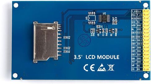 عرض شاشة TFT LCD LCD 3.5 بوصة ، دقة 320 × 480 ، سائق ILI9486 ، RGBG 16 بت ، متوافق مع Arduino Raspberry Pi in Saudi Arabia