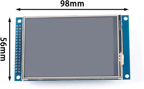 عرض شاشة TFT LCD LCD 3.5 بوصة ، دقة 320 × 480 ، سائق ILI9486 ، RGBG 16 بت ، متوافق مع Arduino Raspberry Pi in Saudi Arabia