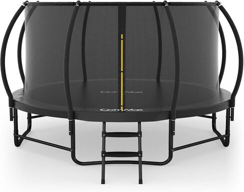 14ft 12ft 10ft 16ft trampoline مع حاوية السلامة ، طلاء مضاد للتردد-ASTM معتمد ، ترامبولين في الهواء الطلق مع سلم-للأطفال والكبار in Saudi Arabia