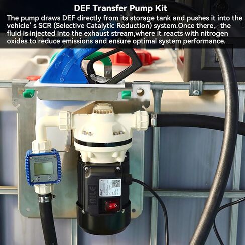 مضخة نقل DEF DC12V لسائل عادم الديزل (DEF) طبل متوافق مع الحجاب الحجابية الحجاب الحاجز الذاتي مضخة المياه الكهربائية in Kuwait