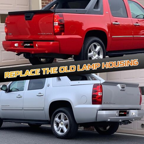 لوحة ترخيص مصباح مصباح مصباح أبيض 6000K مصابيح LED أسود خلفي الإسكان 1999-2013 Chevy Silverado GMC Sierra 1500 2500 3500 Suburban Tahoe Avalanche Ca-Dillac ، حزمة من 2 علامة مصباح in Kuwait