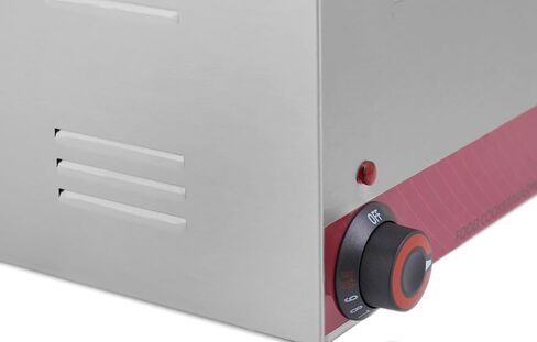 Kratos Commercial Electric Countertop Food Warmer/Cooker, 120V, 1500 Watts | Stainless Steel Portable Steam Table, Fits a 12" x 20" Food Pan (28W-169) in Saudi Arabia
