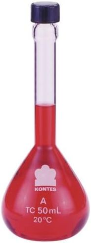 Kimble Chase KIMAX 621600-1000 Borosilicate Glass Volumetric Flask, 330 ml Capacity in Saudi Arabia