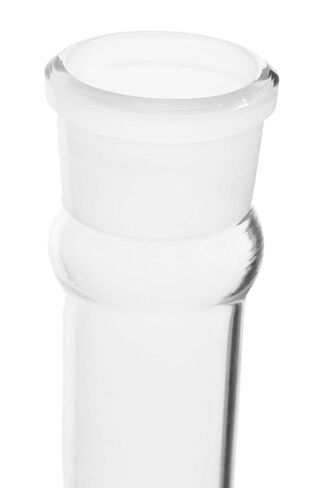 EISCO Volumetric Flask, 250mL - ASTM, Class A - Tolerance ±0.120mL - Interchangeable, Size 16 Polypropylene Stopper - Single, White Graduation - Borosilicate Glass in Saudi Arabia
