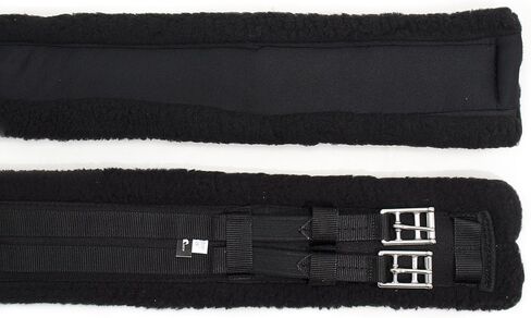 Fleece Stay-Dry Dressage Girth with Double Elastic in Kuwait