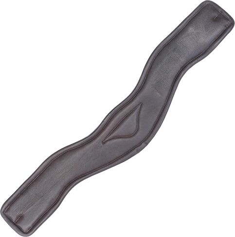 Exion Dressage Girth - الأمثل راحة الكتف من الجلد التشريحي حشوة ناعمة مميزة | جلد الغنم أو البطانة الجلدية in Saudi Arabia