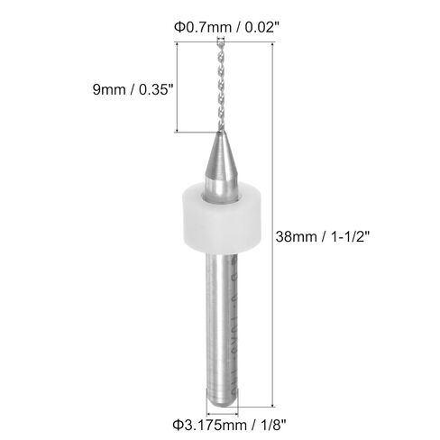 #Uus 20pcs 0.7mm CNC Circiving Circuit Board Micro PCB Bits in Kuwait