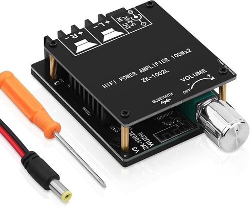 ZK-1002T PRO Bluetooth 5.0 Amplifier Board 2.0 Ch 200W HiFi Subwoofer Amp in Saudi Arabia