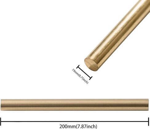 1 قطعة 1-1/4 "(32 مللي متر) قطر النحاس الصلبة قضيب مستدير 6"(152 مللي متر) طول H59 مخرطة النحاس قضيب in Saudi Arabia