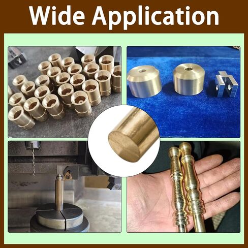 1 قطعة 1-1/4 "(32 مللي متر) قطر النحاس الصلبة قضيب مستدير 6"(152 مللي متر) طول H59 مخرطة النحاس قضيب in Saudi Arabia
