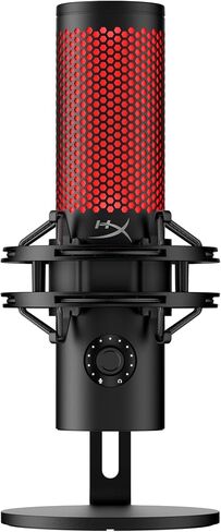 Hyperx Quadcast 2 Frost-Microphone USB للألعاب والبث والبودكاست ، مع عناصر تحكم على متن الطائرة ، وإضاءة LED ، وجبل الصدمة القابلة للإزالة in Kuwait