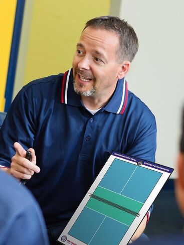 Premium Dry Erase Magnetic Badminton or Pickleball Coaching Coach Board Clipboard - Made in The USA - Double-Sided - Training Aids Equipment Gear in Saudi Arabia