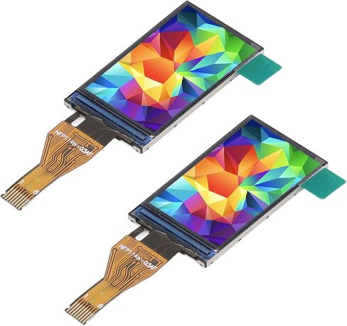 2Pcs IPS Display Module 135x240 Resolution SPI Interface ST7789V Drive in Line Type 1.14in in Saudi Arabia
