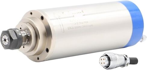 2.2kw ER20 Metal Water-Cooled Spindle Motor 800Hz Pole Number = 4(380v) in Kuwait