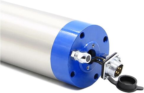 2.2kw ER20 Metal Water-Cooled Spindle Motor 800Hz Pole Number = 4(380v) in Kuwait