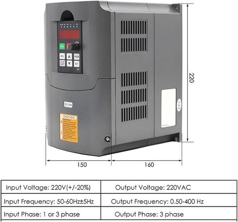 220V/380v 4.0KW ER25 air-cooled motor spindle with 4KW HY inverter 4 bearing square spindle motor(380v) in Saudi Arabia