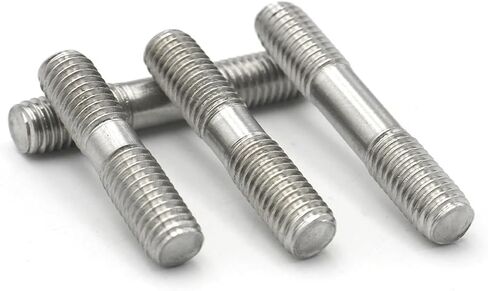 304ss Double Ended Threaded Rods - Durable Double End Bolts for Industrial Applications - 1/2/5pcs Pack(160mmxM5 5pcs) in Saudi Arabia