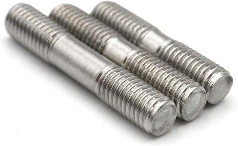 304ss Double Ended Threaded Rods - Durable Double End Bolts for Industrial Applications - 1/2/5pcs Pack(160mmxM5 5pcs) in Saudi Arabia