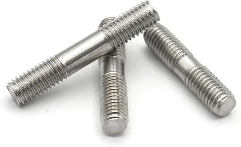 304ss Double Ended Threaded Rods - Durable Double End Bolts for Industrial Applications - 1/2/5pcs Pack(160mmxM5 5pcs) in Saudi Arabia