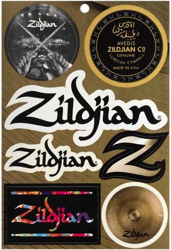 Zildjian Vinyl Sticker Sheet in Saudi Arabia