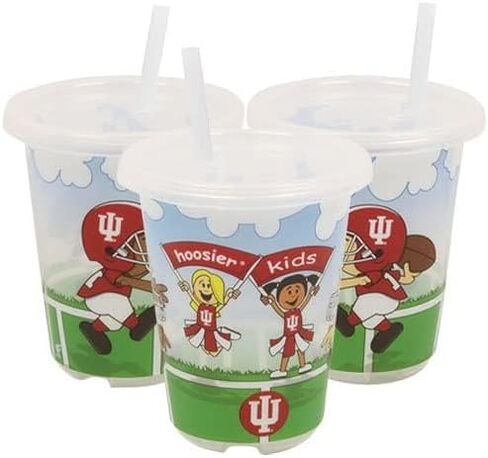 Northwest Indiana Hoosiers 10 oz Sip n Go Plastic Cup - Set of 3 Cups in Saudi Arabia