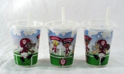 Northwest Indiana Hoosiers 10 oz Sip n Go Plastic Cup - Set of 3 Cups in Saudi Arabia