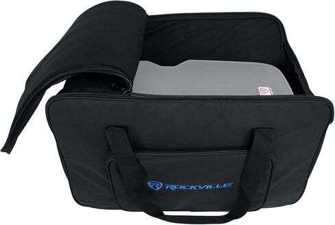 Rockville TB12 v2 Rugged Speaker Bag Carry Case Fits Yamaha DXR12 and QSC K12.2 12" Speakers and other Similar Sized PA Systems in Saudi Arabia