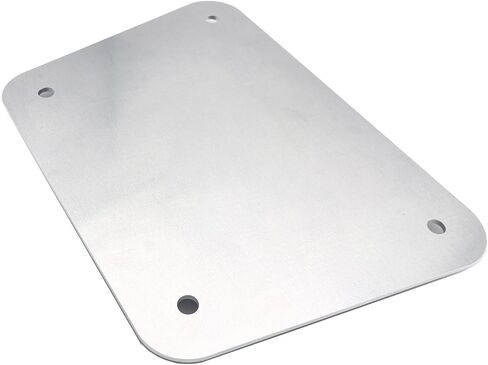 Outboard Transom Reinforcement Backing Plate for Outboard Motors, 0.2" Thick, Full Pattern, Durable Aluminum, Compatible with Most Outboards in Saudi Arabia