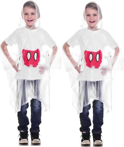 Disney Mickey & Minnie Parts Rain Poncho (Youth, 2-pack Mickey) in Saudi Arabia