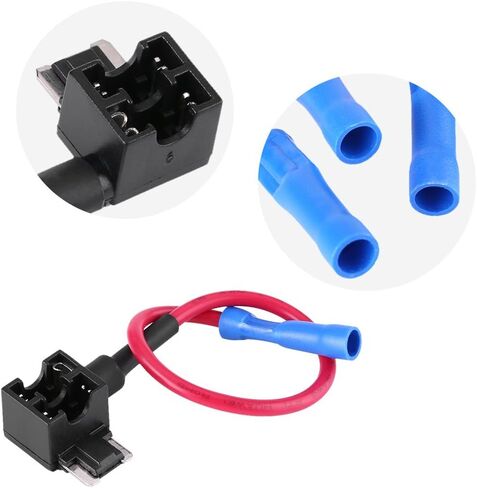 Blade Tap Holder Compact and Safe for Circuit ExpansionIdeal Fit for Mini/Fit for Micro Fit for Mini Blade -5Pcs Pack for Car Modifications in Saudi Arabia