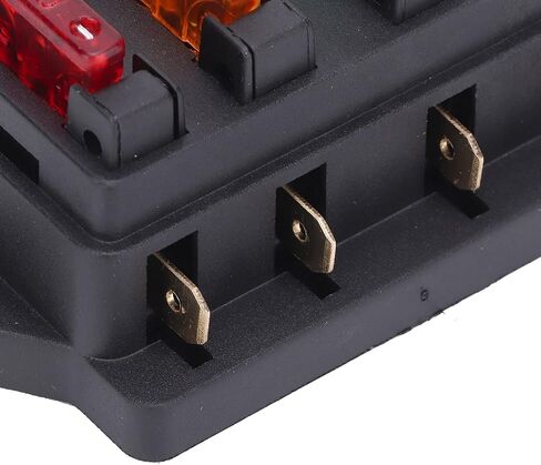 4 Way Blade Holder Box with 4pcs for 12V-24V Auto Car Marine Boat in Saudi Arabia